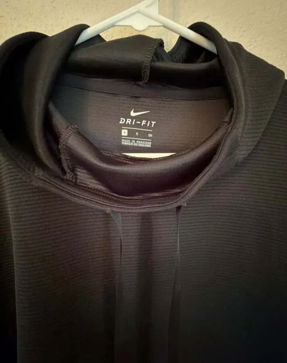 Nike Women's Dri-Fit Ribbed Textured Pullover Hoodie
